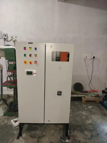 Compact control panel with digital display