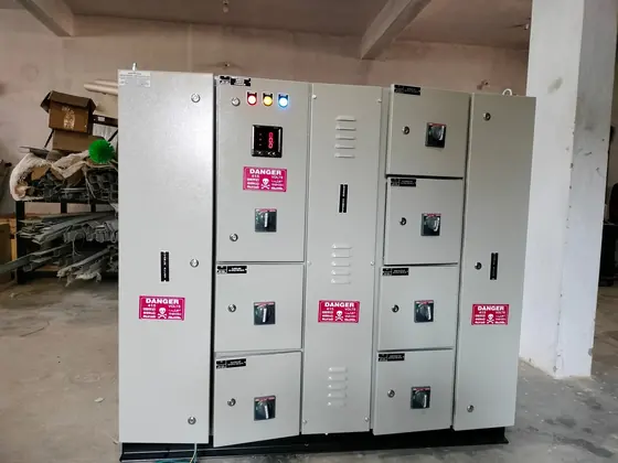 PCC panel with feeder compartment doors