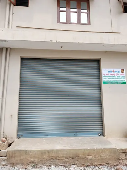 DPCL warehouse entrance with company signboard, Andrahalli, Bengaluru