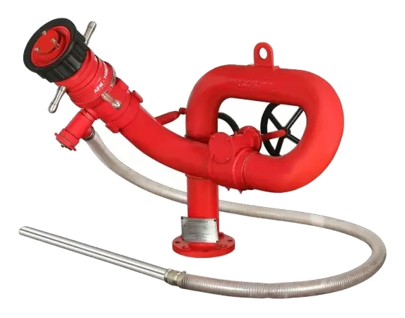 Foam monitor for fire fighting