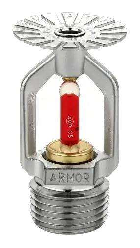Pendent fire sprinkler